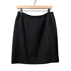 Vintage Jacqueline Ferrar Black Pencil Skirt